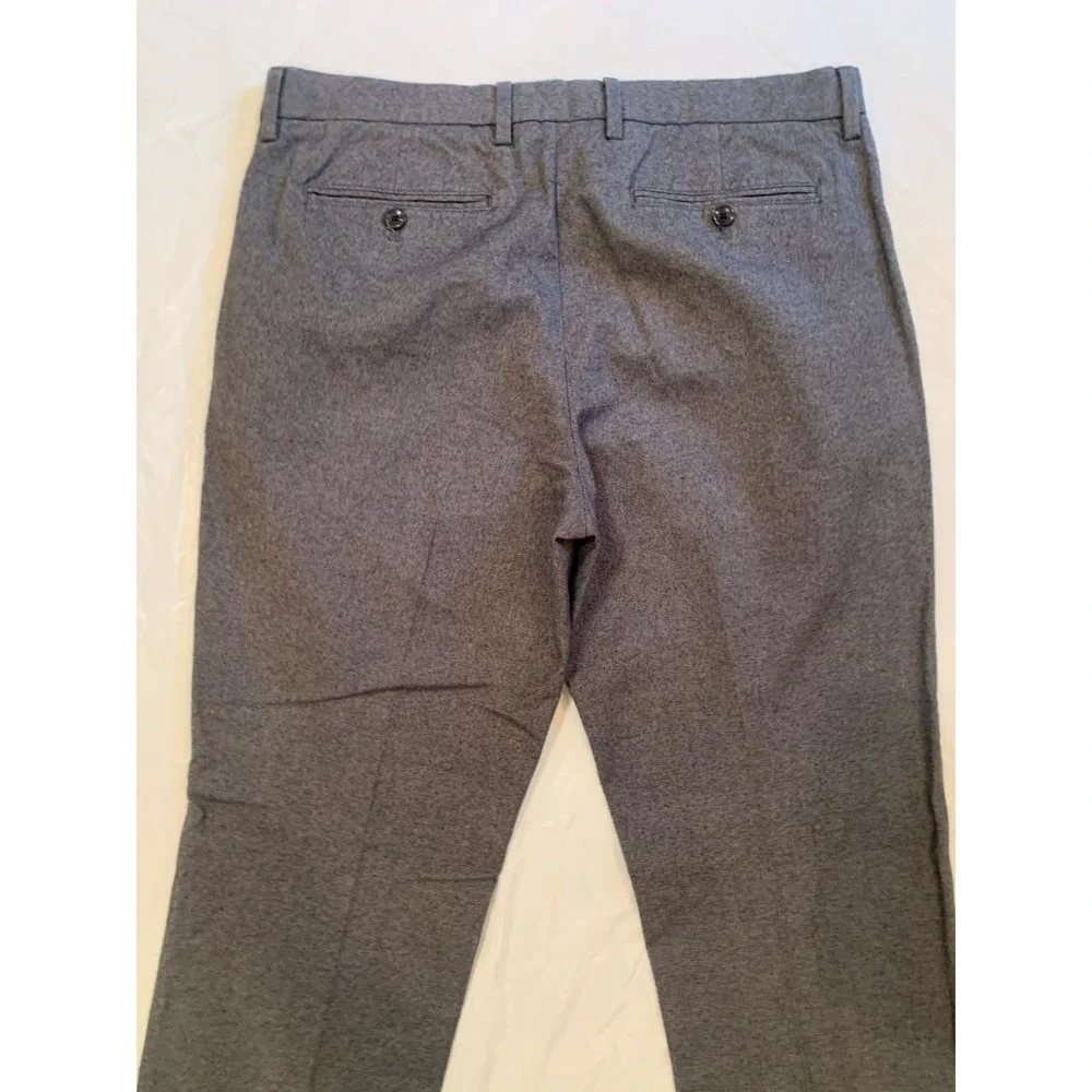 Banana Republic Kentfield Men's Straight Fit Grey Pants 33x32